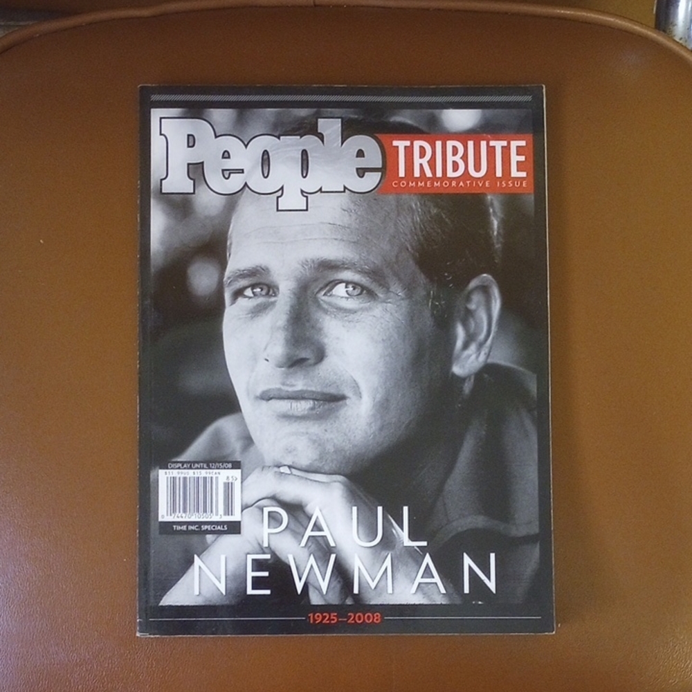 People Tribute Commemorative Issue, Paul Newman 1925-2008, Vintage Book